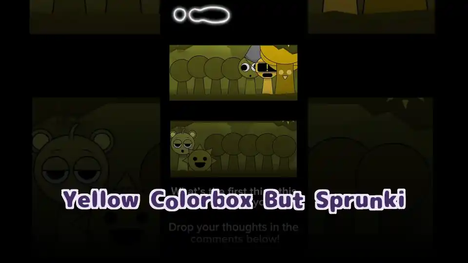 Yellow Colorbox But Sprunki